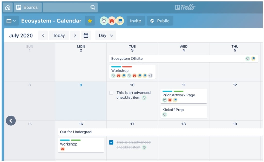 Calendar View image